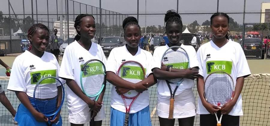 Kibera Girls Soccer School Team trained by Sadili Oval Club. 20266