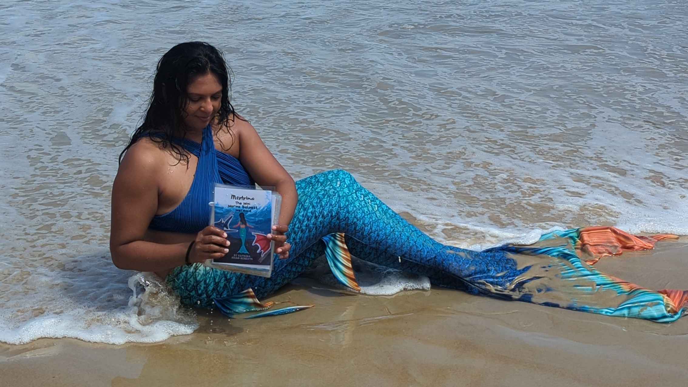Mertrina on Maracas beach 