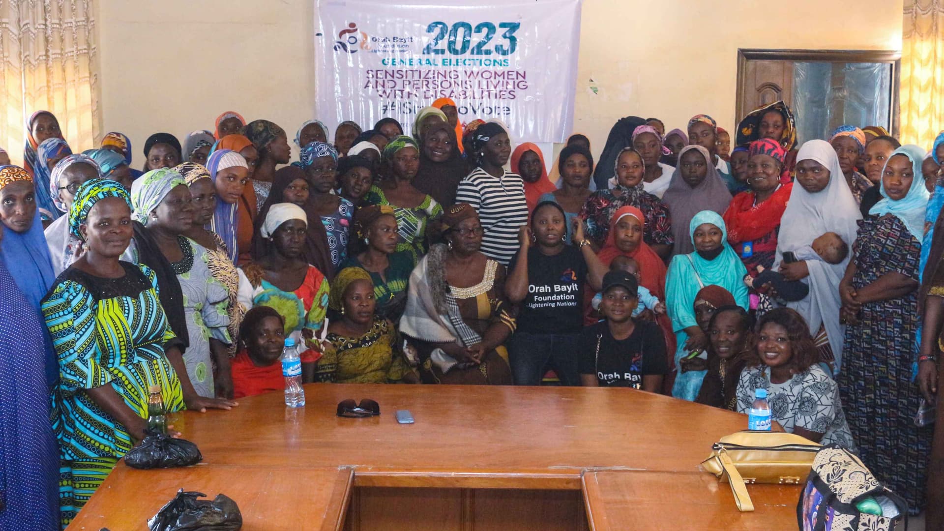 At the local government secretariate, Kajuru
