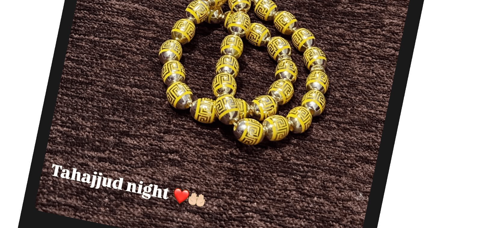 Tahajjud night ❤️🤲🏻 A quiet moment with Allah, where the heart finds peace and every silent dua carries hope. 🌸